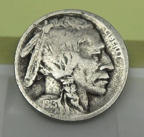 1913-S Type 1 Buffalo Nickel grades Fine