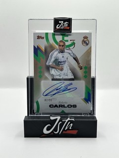 Topps Real Madrid Los Blancos 25/26 – Autógrafo Roberto Carlos /99
