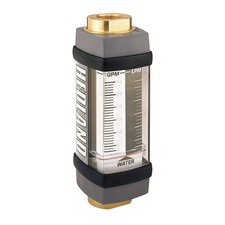 HEDLAND H605B-002 Flowmeter,GPM/LPM  0.2 - 2.0 / 1-7.5 4NMZ8