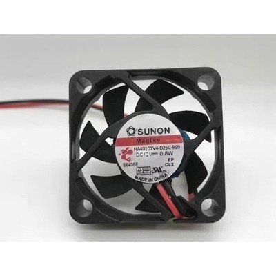SUNON HA40101V4-D26C-999 12V 0.8W 0.06A 40*40*10MM 4CM 2Pin Cooling Fan