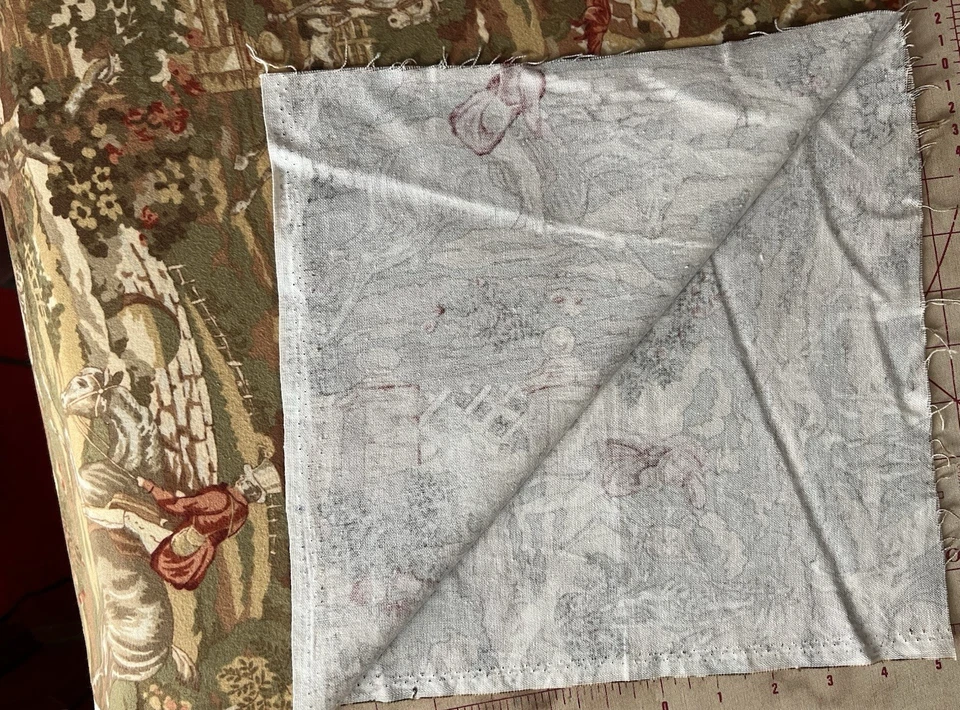 39" Northcott Silk The Fox Chase Collection F-2342 Ro Gregg Flannel Fabric 42" - Image 4 of 4