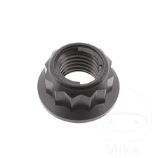 JMP Collar Nut M10X1.25mm Titan Black Bi-Hex Fits Honda CL 250 1982-1983