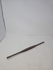 Vintage handmade wooden chapati rolling pin from India 17 Inch