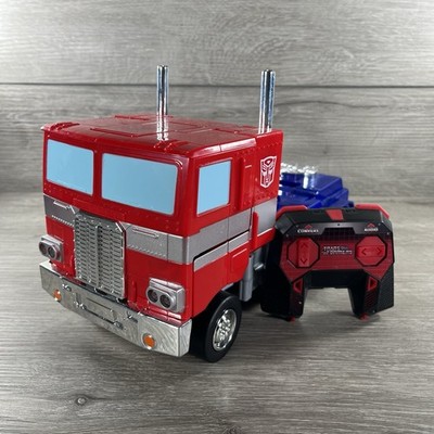 Jada Toys Transformers G1 Optimus Prime 12 inch Converting RC Toy w/ Remote