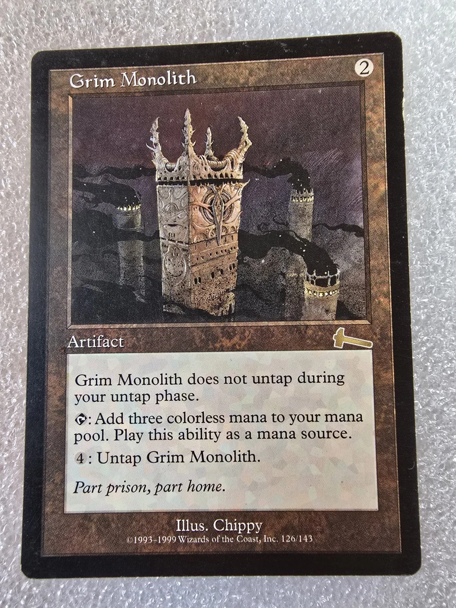 厳かなモノリス Grim Monolith 英語版 厳かなモノリス Grim Monolith 英語版 Grim Monolith MTG - Urza's