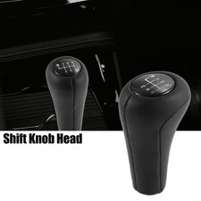 6 Gang Auto Schaltknauf Kopf für BMW X1 E84 ABS Kunstleder Schwarz