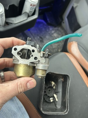 #ad Ski Doo Mini Z 120 snowmobile Keihin Carb and air filter cover Oem honda $110.00