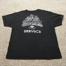 Chandler Harley-Davidson Shirt Mens XL Black Service Tee Scorpion Arizona