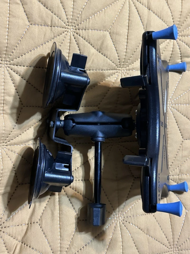 RAM Mount X-Grip Universal - I Pad - Tablet Holder, RPR-380B, 2 Suction Mount - Image 3 of 4