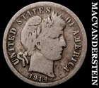 1914-D Barber Dime- Scarce Better Date No Reserve #i2180