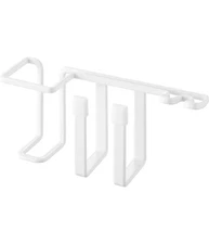 Yamazaki Film Hook Pet Toothbrush Set Holder White
