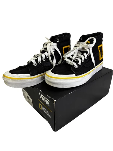 Vans National Geographic Sk8-Hi Sneakers Men's 4.5 Women 6 Skate Shoes