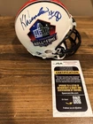 Kellen Winslow Autographed Hall of Fame Mini Helmet JSA Certified