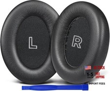 Lambskin Replacement Earpads for Bose QC Ultra/New QuietComfort Black