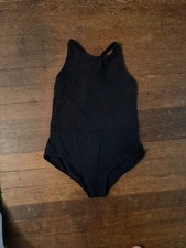 Ivivva by Lululemon Girl's Bodysuit Leotard Dance Black Size 14