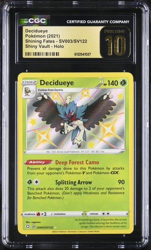 Decidueye graded CGC 10 for sale on eBay