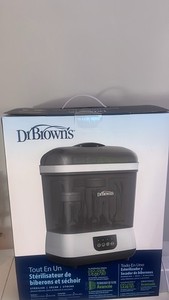 Dr. Brown's All-in-One Sterilizer & Dryer for Baby Bottles AC377 #NO1453 (AR)