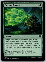 Burrog Barrage #141 Foil Secrets of Strixhaven MTG