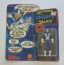 Product Image: Marvel The Uncanny X-Men Electronic Talks Cyclops 5” Action Figure Toy Biz 1991