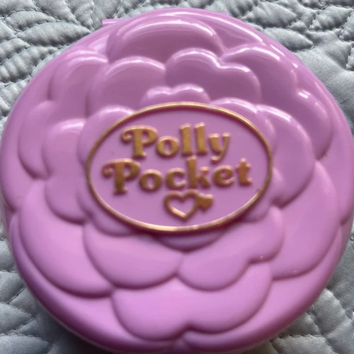 Polly Pocket 1993 Ballerina Grand Ballet Compact W/ Doll Vintage Bluebird Toys