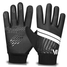 Waterproof Winter Gloves for Boys and Girls Windproof Thermal Large BLACK