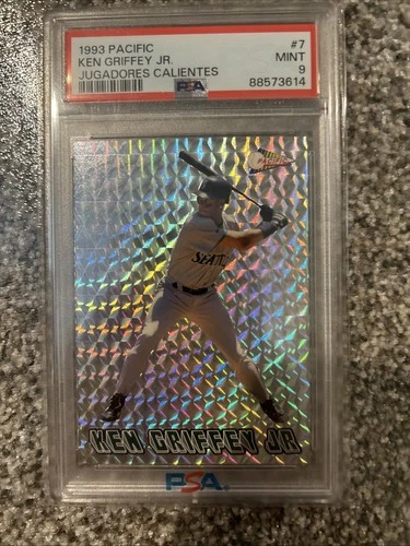 1993 Ken Griffey Jr PSA 9 Refractor 2/7