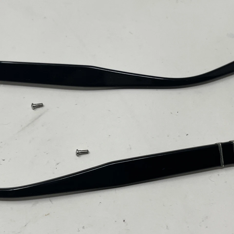 PERSOL 2802-S 95/58 NEGRO BRILLANTE 140mm REPUESTOS BRAZO PATILLA CON TORNILLOS RX68 Foto 3 de 4