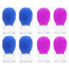 4x Vacuum Suction Cupping Set Cup Massage