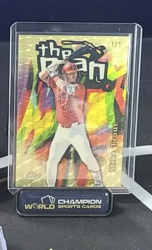 2026 Topps Finest Mike Trout Superfractor (RAW)