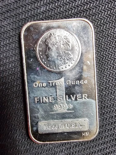 Highland Mint In The USA.  1 Troy Ounce .999 Fine Silver Bar. ✔️