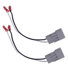 2x Car Speaker Connector Wire Harness Adapter Fit for Honda CRV 1997-2011 Acura
