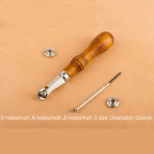 Swancraft Leathercraft Sewing Roulette Stitching Wheel 3 size Overstitch Spacer