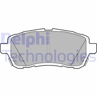 Delphi LP2069 Bremsbelagsatz, Scheibenbremse FüR Daihatsu Ford Mazda