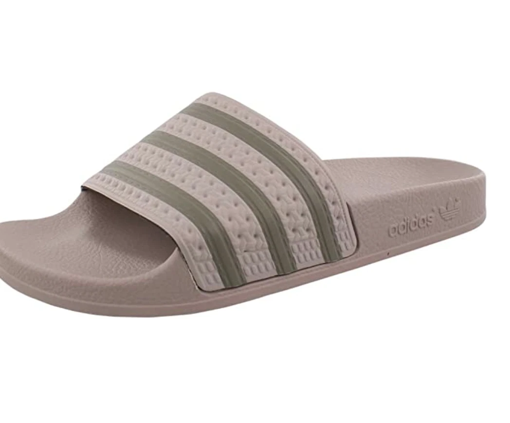 Nuovi 7 sandali da donna Adidas Originals Adilette Lite grigio argilla Fv0040 slide