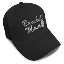 Baseball Cap Baseball Mom Acrylic Mommy Activity Dad Hats for Men  Women 1 Size