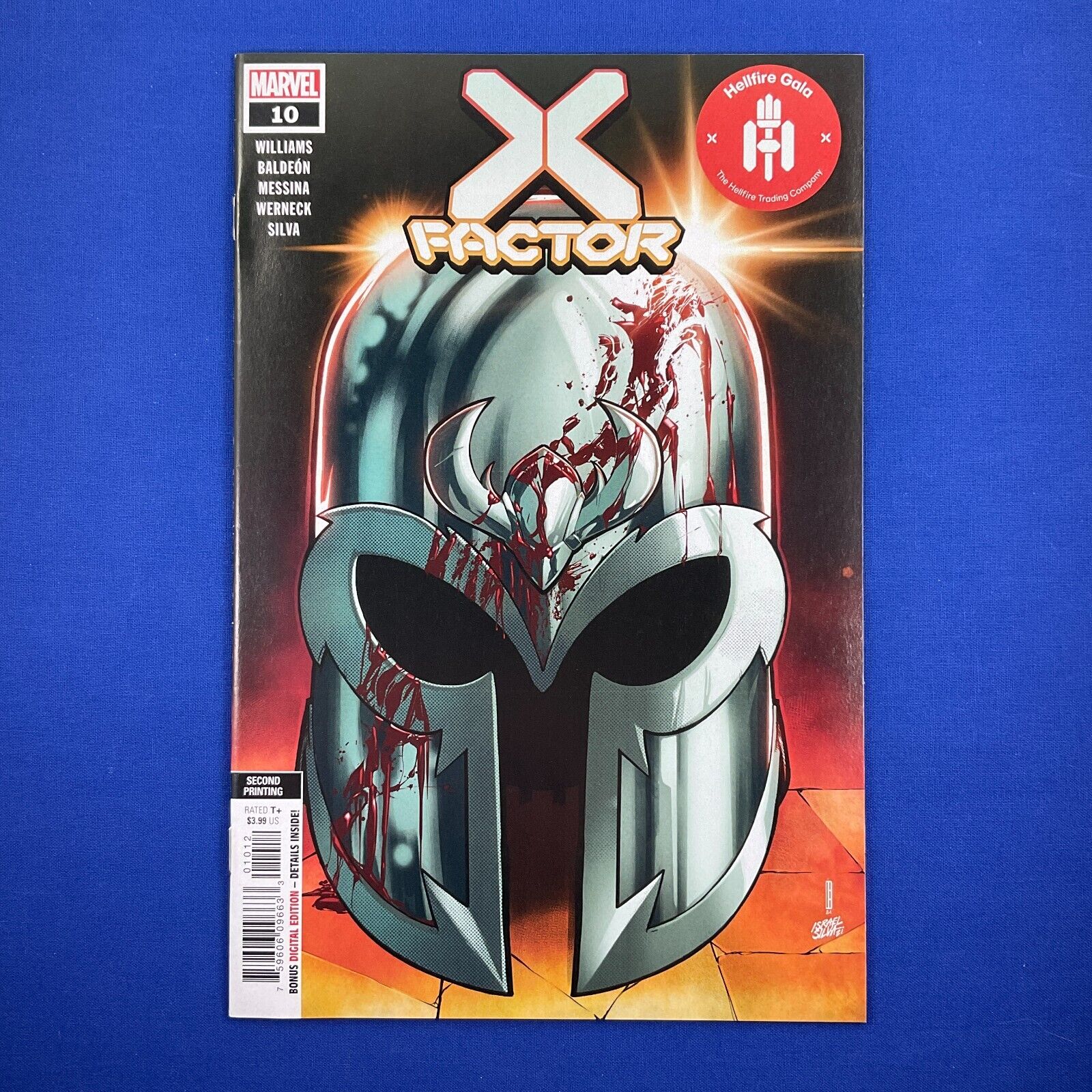 X-Factor #10 Second Printing Variant Hellfire Gala Marvel Comics 2021 Finale
