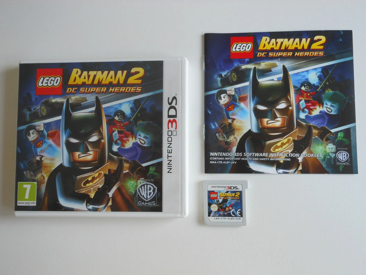 LEGO BATMAN 2 DC SUPER HEROES NINTENDO 3DS GAME 100 GENUINE