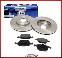 Bremsscheiben 278Mm + BelÄGe Vorne FüR Ford Focus 2 C-MAX Volvo V50 V70 C30 S40