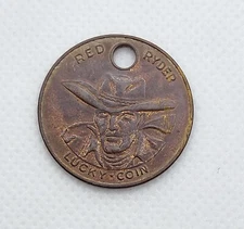 Red Ryder Lucky Coin - J.C. Penney's - For Super Value Token - Good Luck 