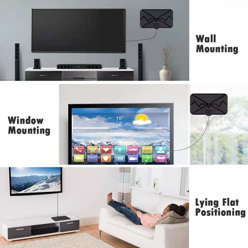 Antenne Digital Para Smart TV Rango De 5600 Millas Con Amplificador 4K y HD 1080P - Bild 11 von 12