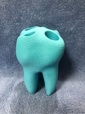 tooth toothbrush holder for bathrooms 3d printed