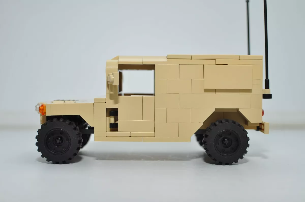 Véhicule à humvee militaire LEGO Tan personnalisé Cote dIvoire