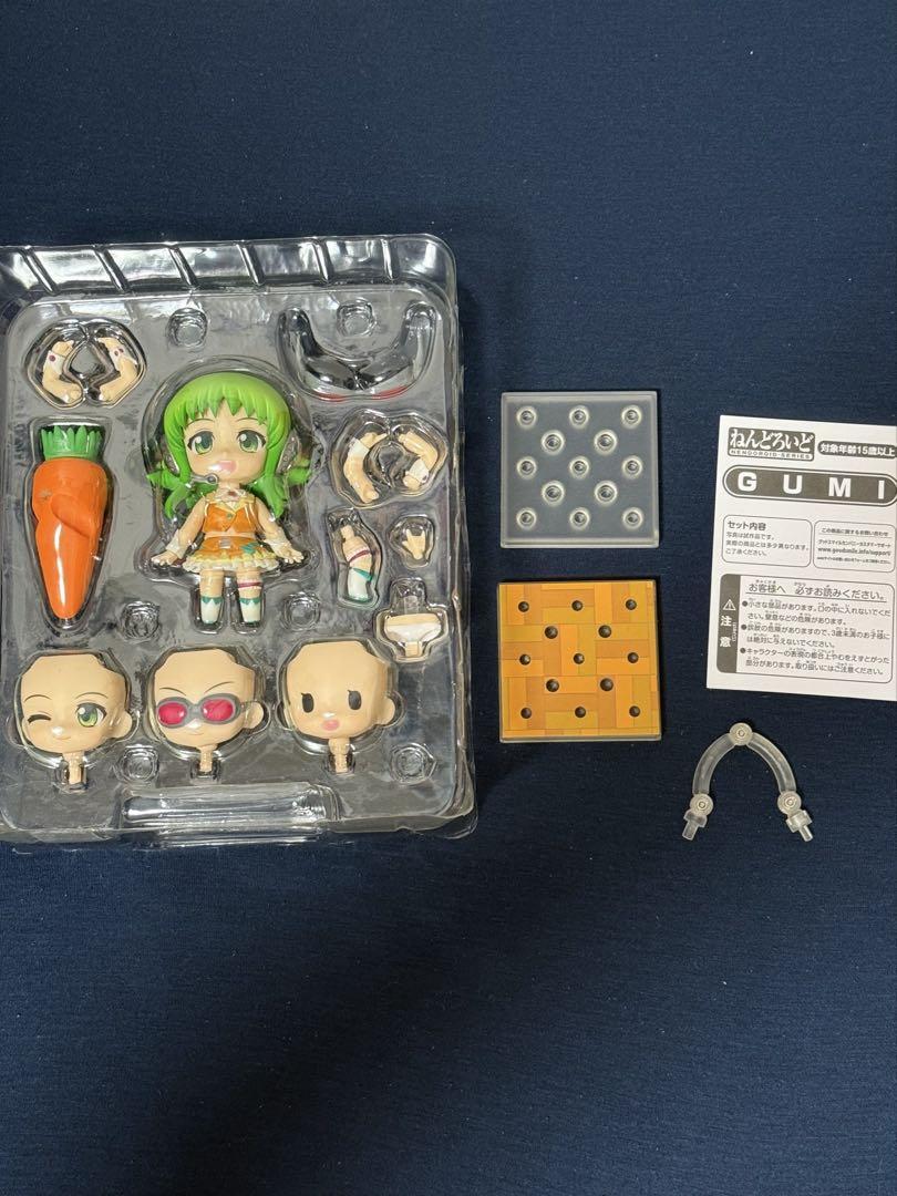 【開封済】ねんどろいど Megpoid メグッポイド　GUMI 276 Virtual Vocalist Megpoid Gumi PVC Figure Good Smile Company
