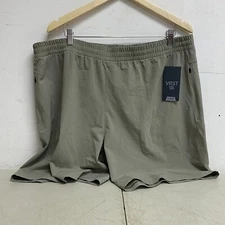 VRST Men's 8" Inseam Elevate Relaxed Fit Short Earl Grey MAX200424N BRAND NEW