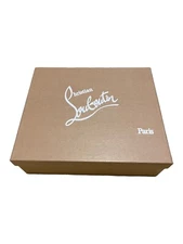 Christian Louboutin Empty Shoe Box  12”x10”x4 Storage Display Large Tissue Paper
