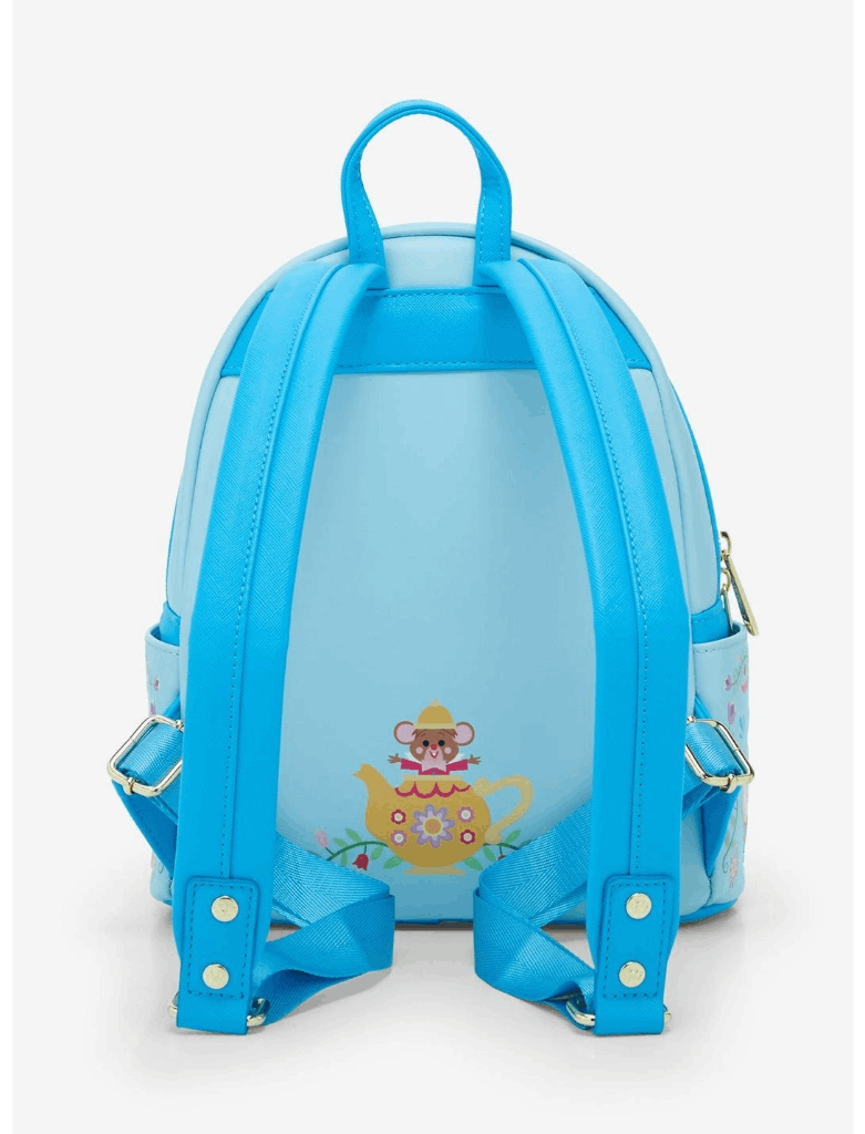 Loungefly Disney Alice in Wonderland Floral Folk Art Mini Backpack Loungefly Disney Alice in Wonderland Floral Folk Art Mini  main image 3