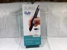Juku 3Doodler Create+ 3D Printing Pen, Steel Blue BRAND NEW--Have one sealed box