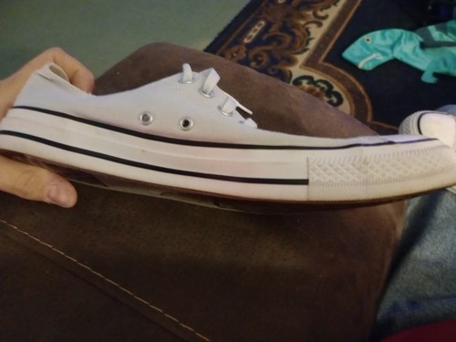 Converse All Star Dove Gray Canvas Low Mens 10.5 , Womens 12.5 Lace Ups - Picture 5 of 17