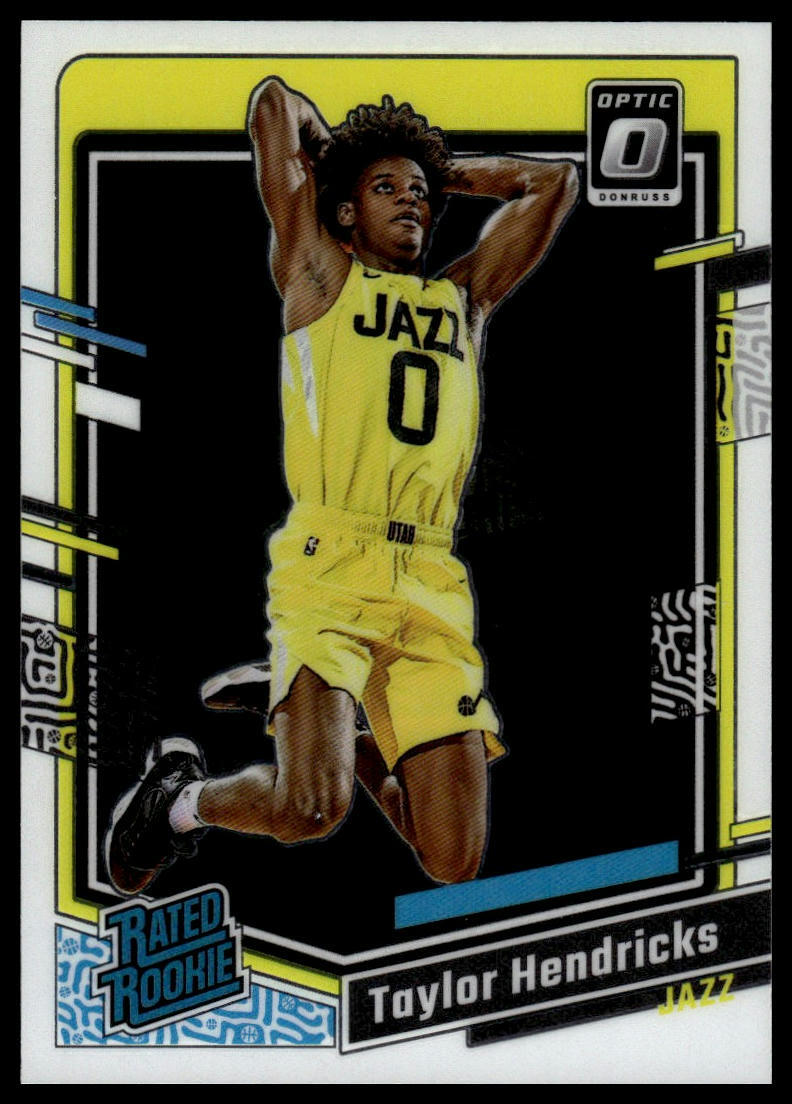 2023-24 Donruss Optic Taylor Hendricks #233 Rated Rookie