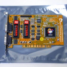 SIIG CYBERPRO MODEL: P054-Y2 DUAL SERIAL PORT BOARD JJ-P0212-B